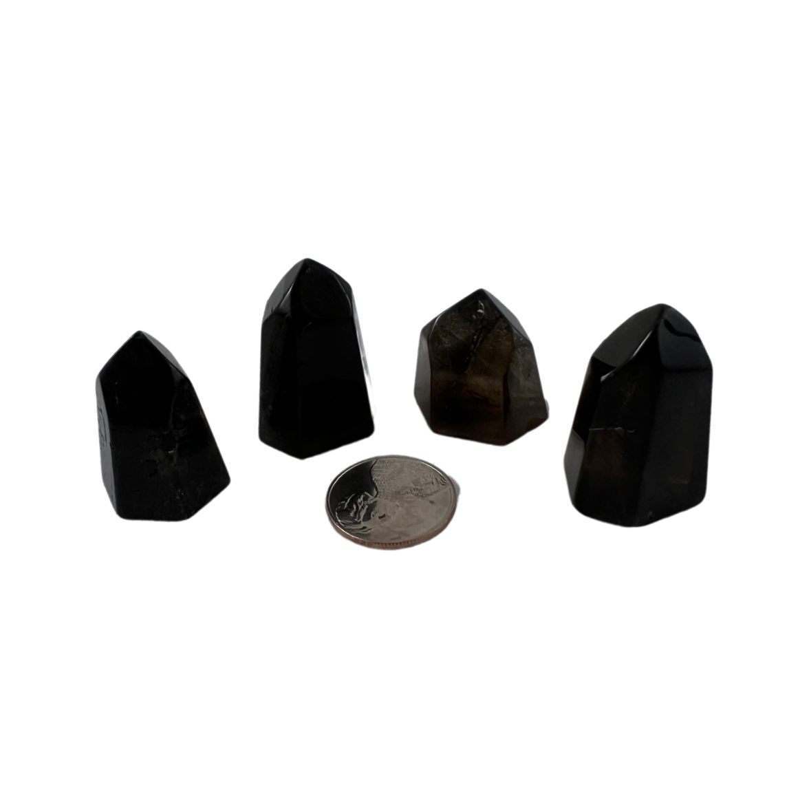 smoky quartz point sm