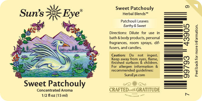 Sun's Eye: Sweet Patchouly Oil
