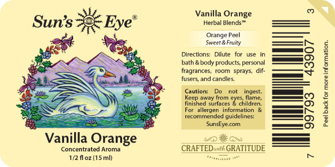 Sun's Eye: Vanilla Orange Oil