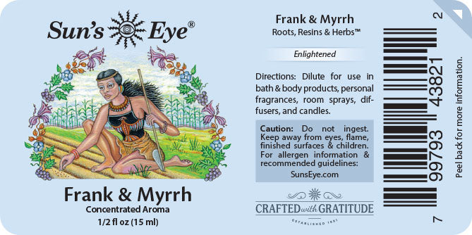 Sun's Eye: Frank & Myrrh Oil