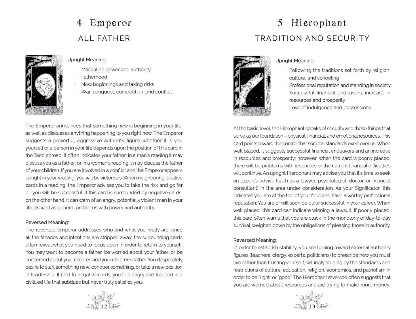 intuitive wisdom deck emperor page