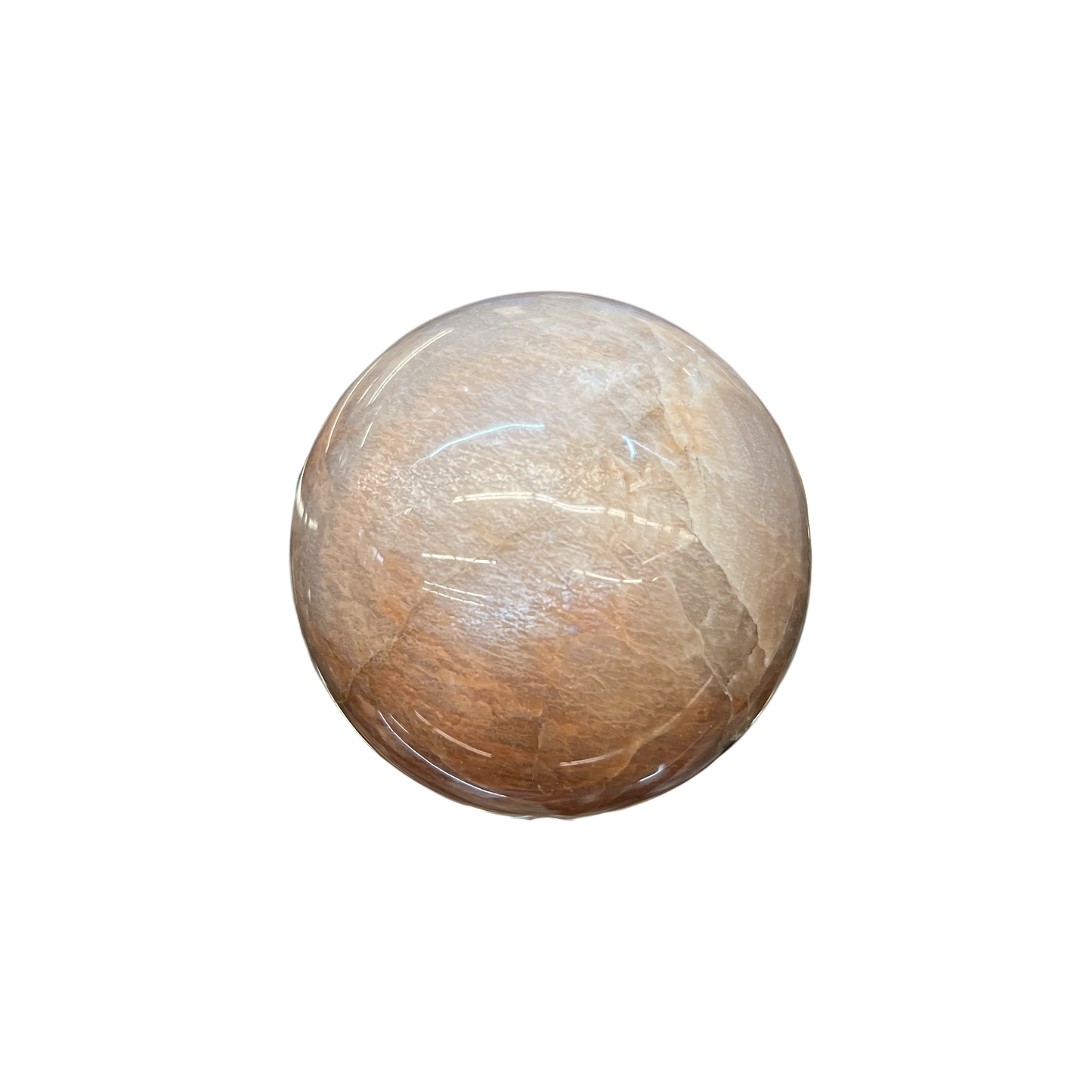 Peach Moonstone Sphere 60-65mm