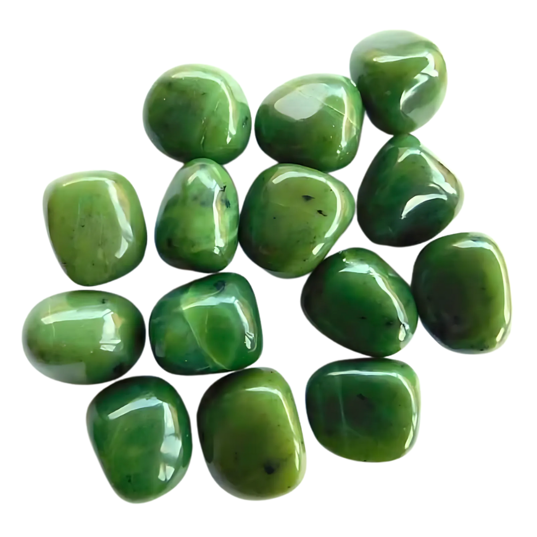 tumbled canadian jade