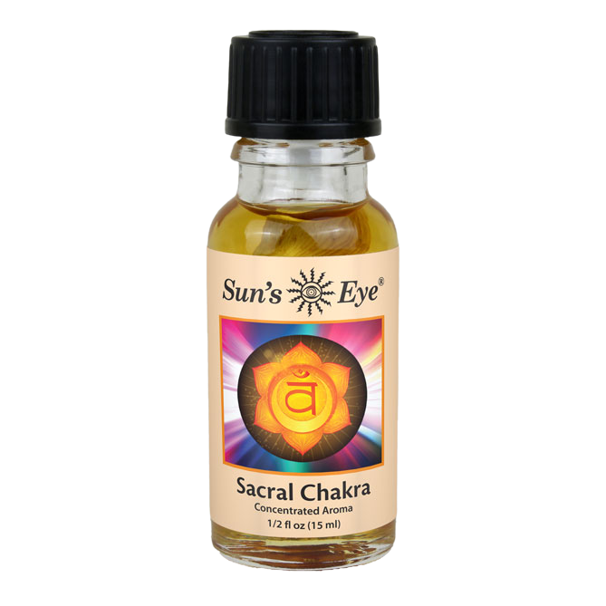 0.5 oz Sun's Eye Sacral Chakra Oil