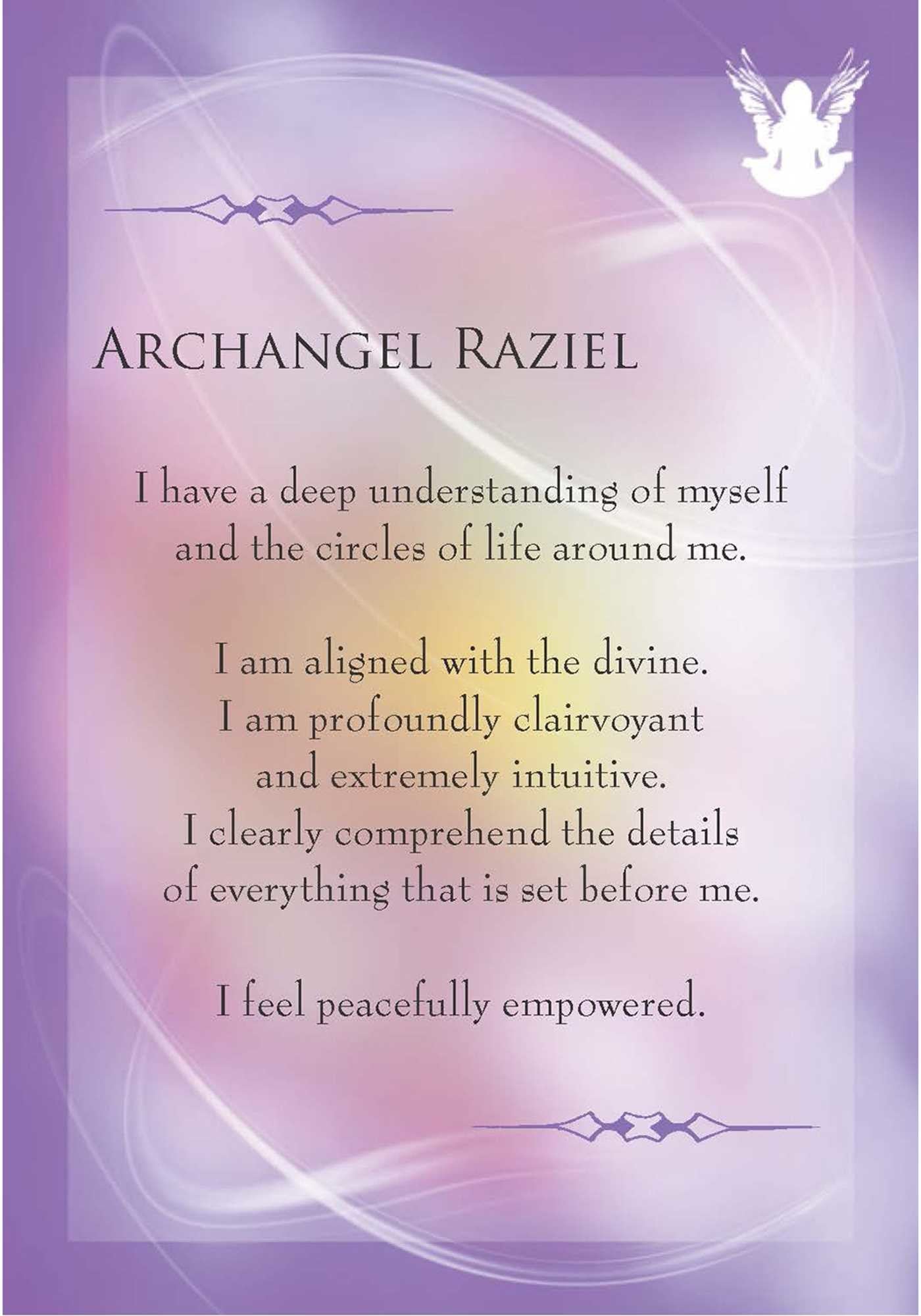 archangel raziel card