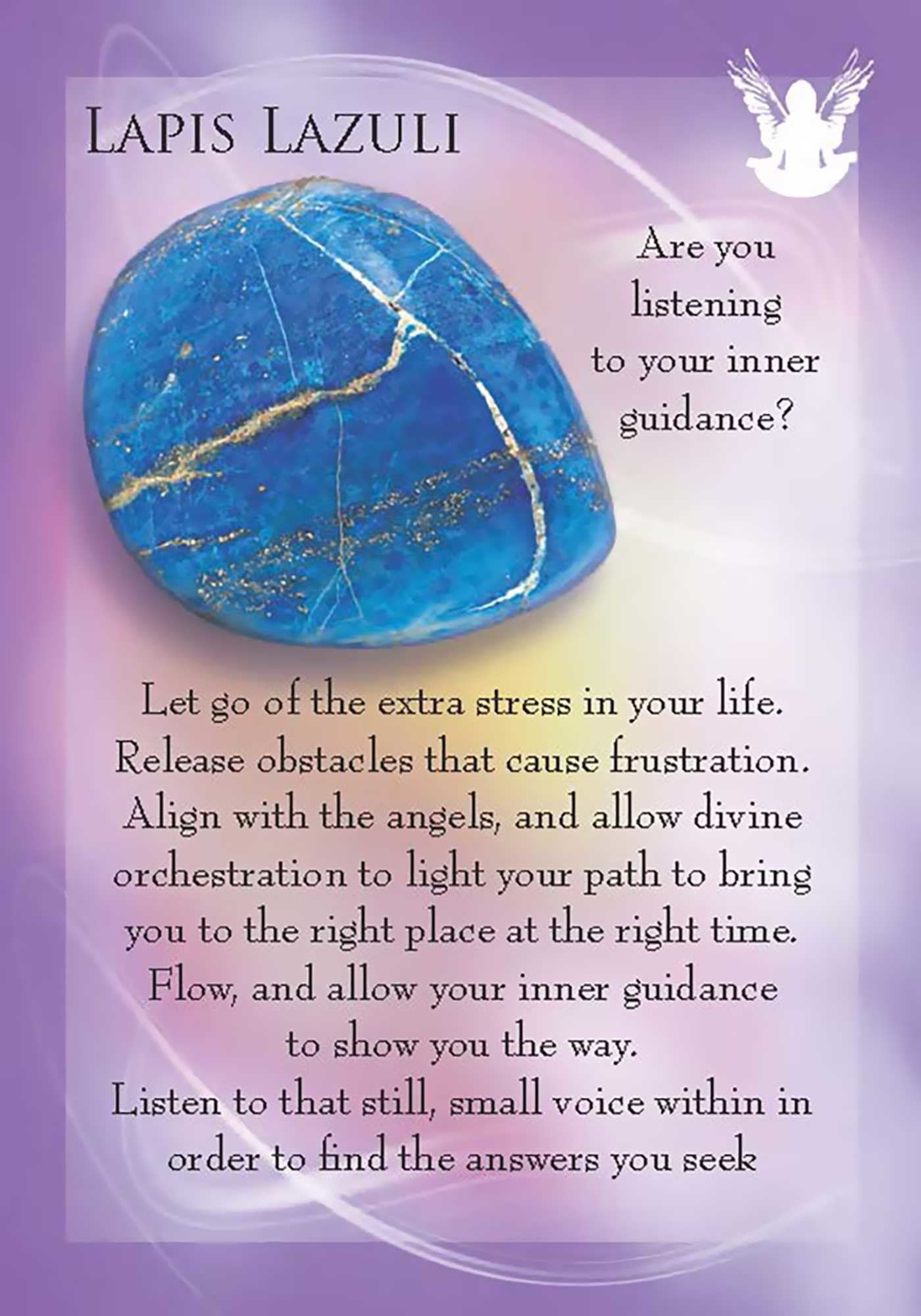 lapis lazuli card