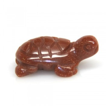 Power Animal Figurine Bead (Various Stones, 3/4")