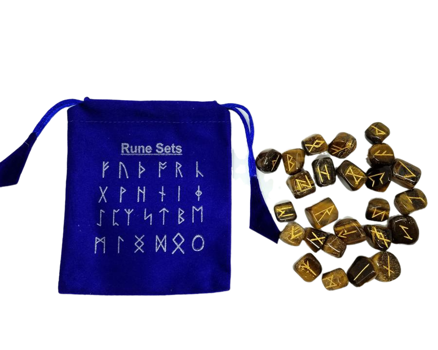 tiger eye rune set