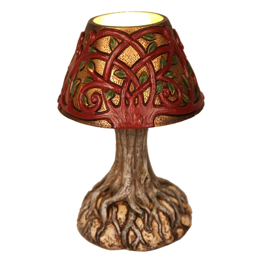 Tree of Life LED Lamp lit