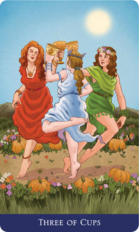 3 of cups card