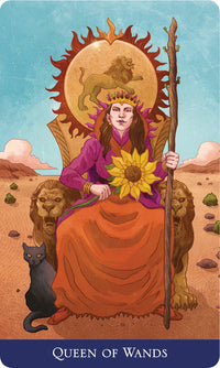 queen of wands card