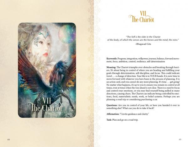 the chariot card and description
