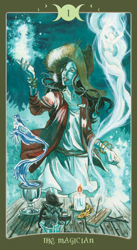 the magician card