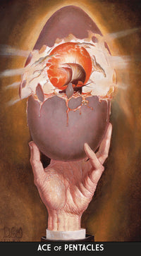 ace of pentacles card