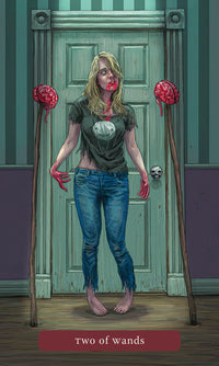 2 of Wands card