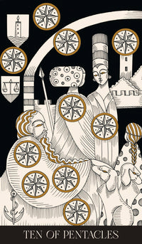 10 of Pentacles card