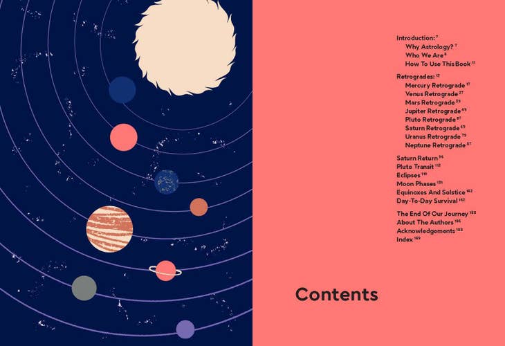 table of contents