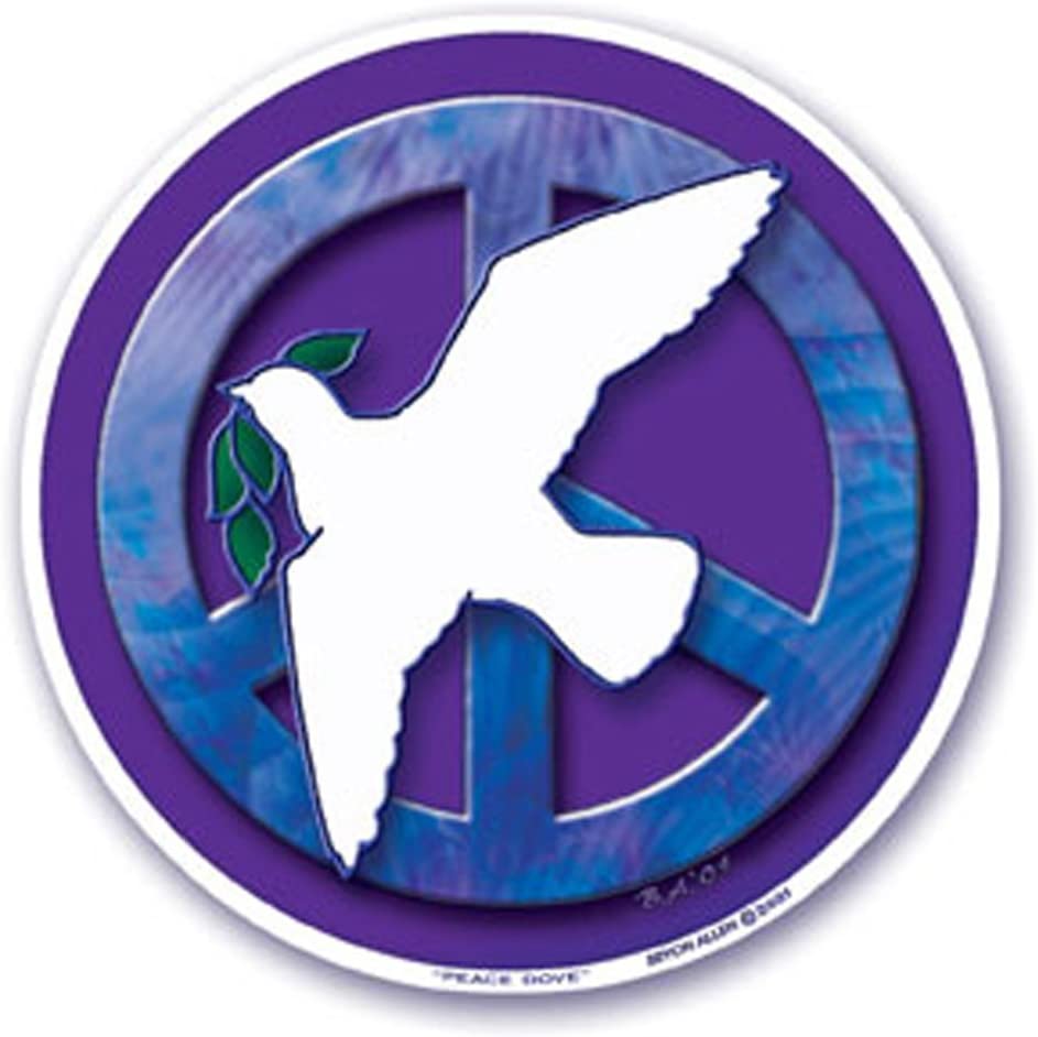 peace dove window sticker