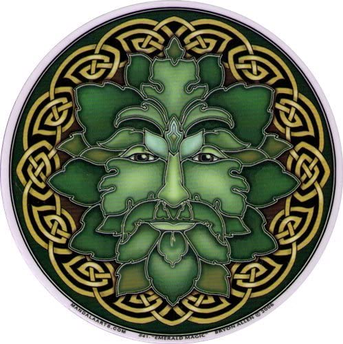 emerald magic window sticker