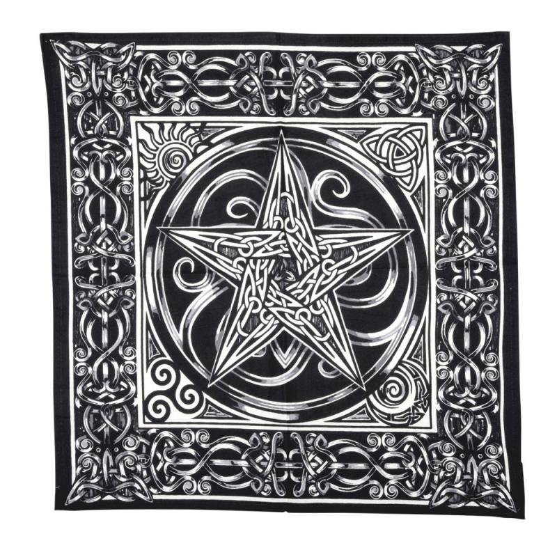 Pentacle Altar Cloth 24x24"