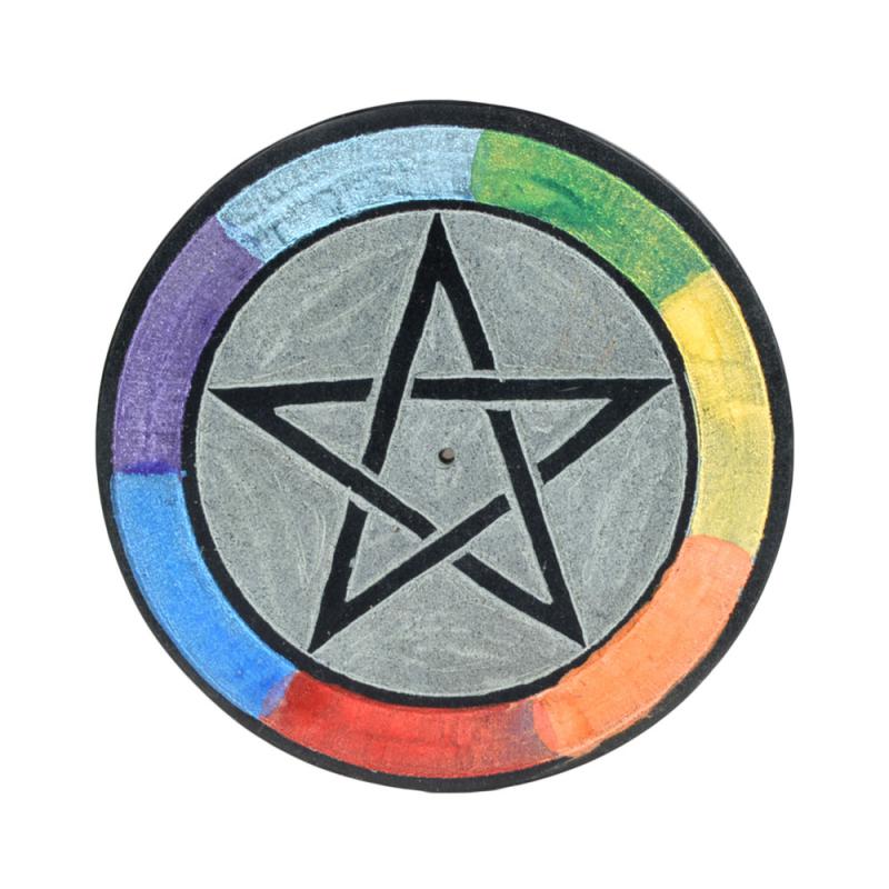 pentagram incense burner