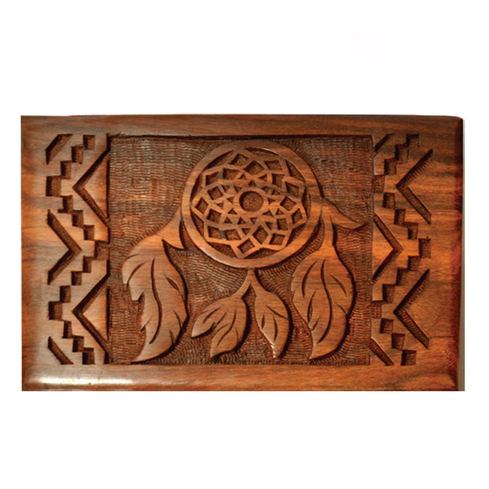 Dreamcatcher Wood Box 7"x5"