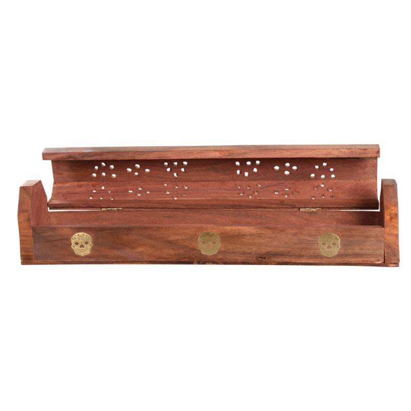 sugar skull incense burner