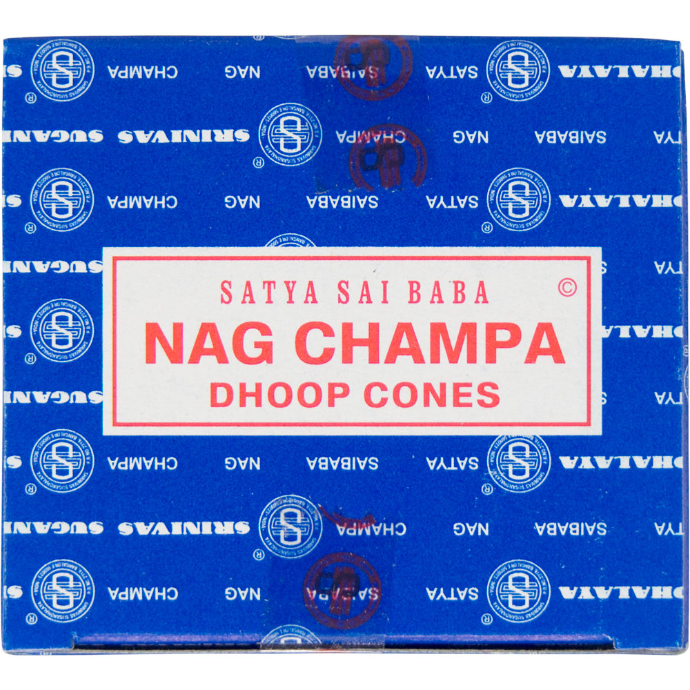 12 pack of Satya Nag Champa cones
