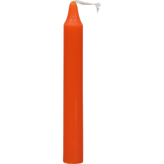 orange chime candle