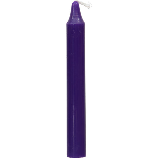 Purple chime candle