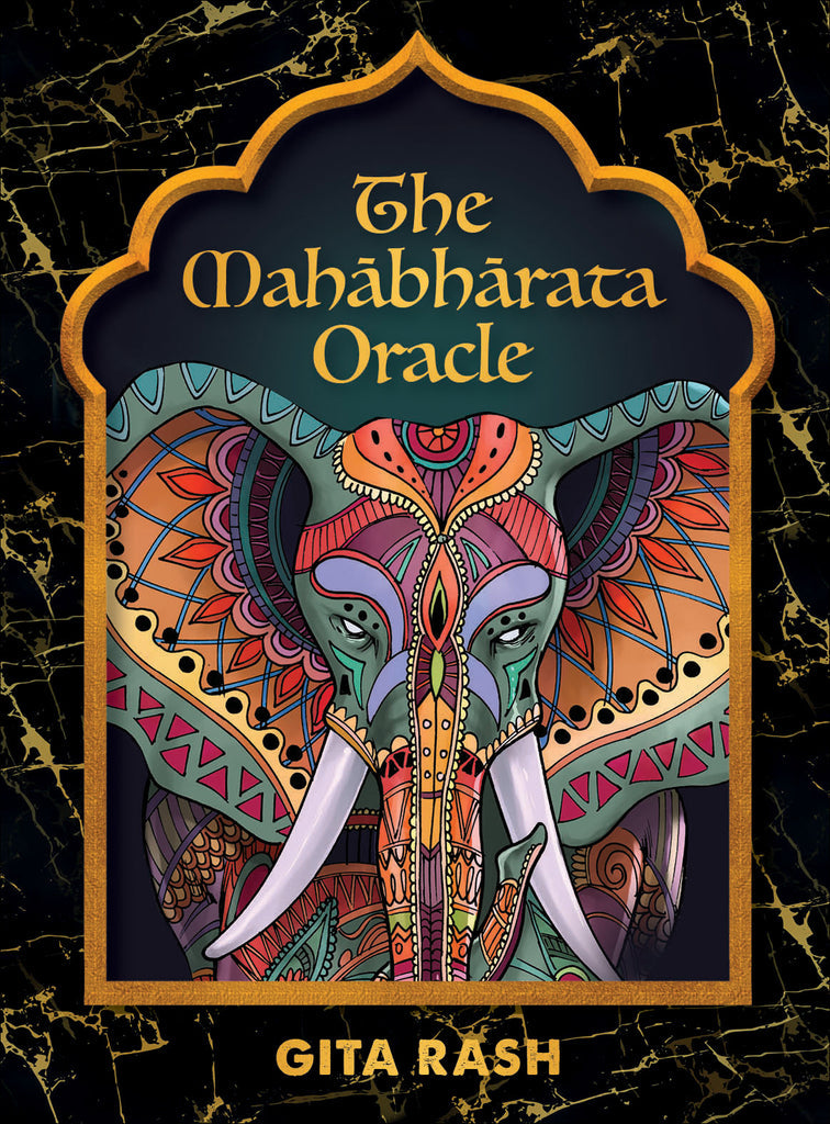 Mahābhārata Oracle deck box cover