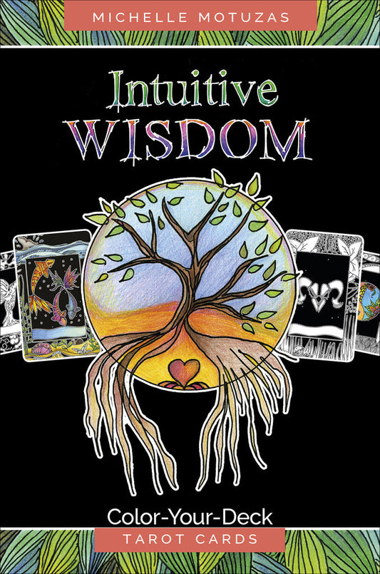 intuitive wisdom: color-your-deck tarot box cover