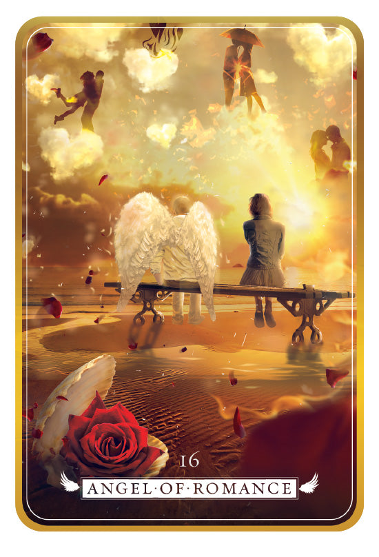 angel of romance card
