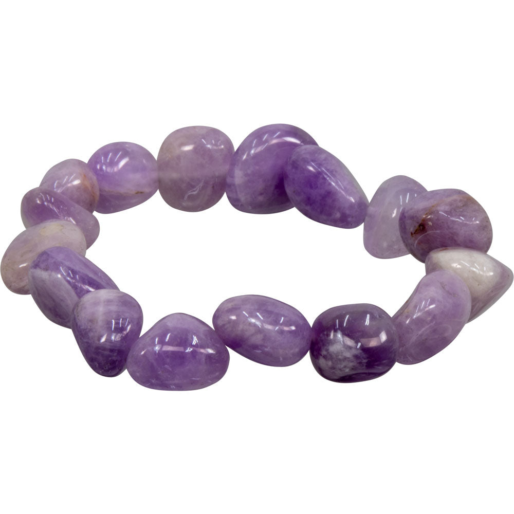 amethyst nugget bracelet