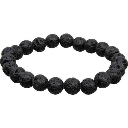 8mm lava bead bracelet