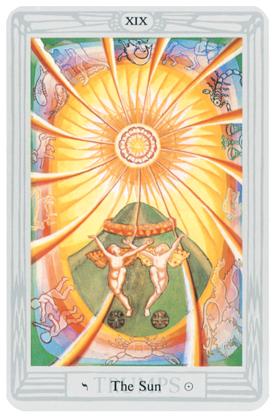 the sun card