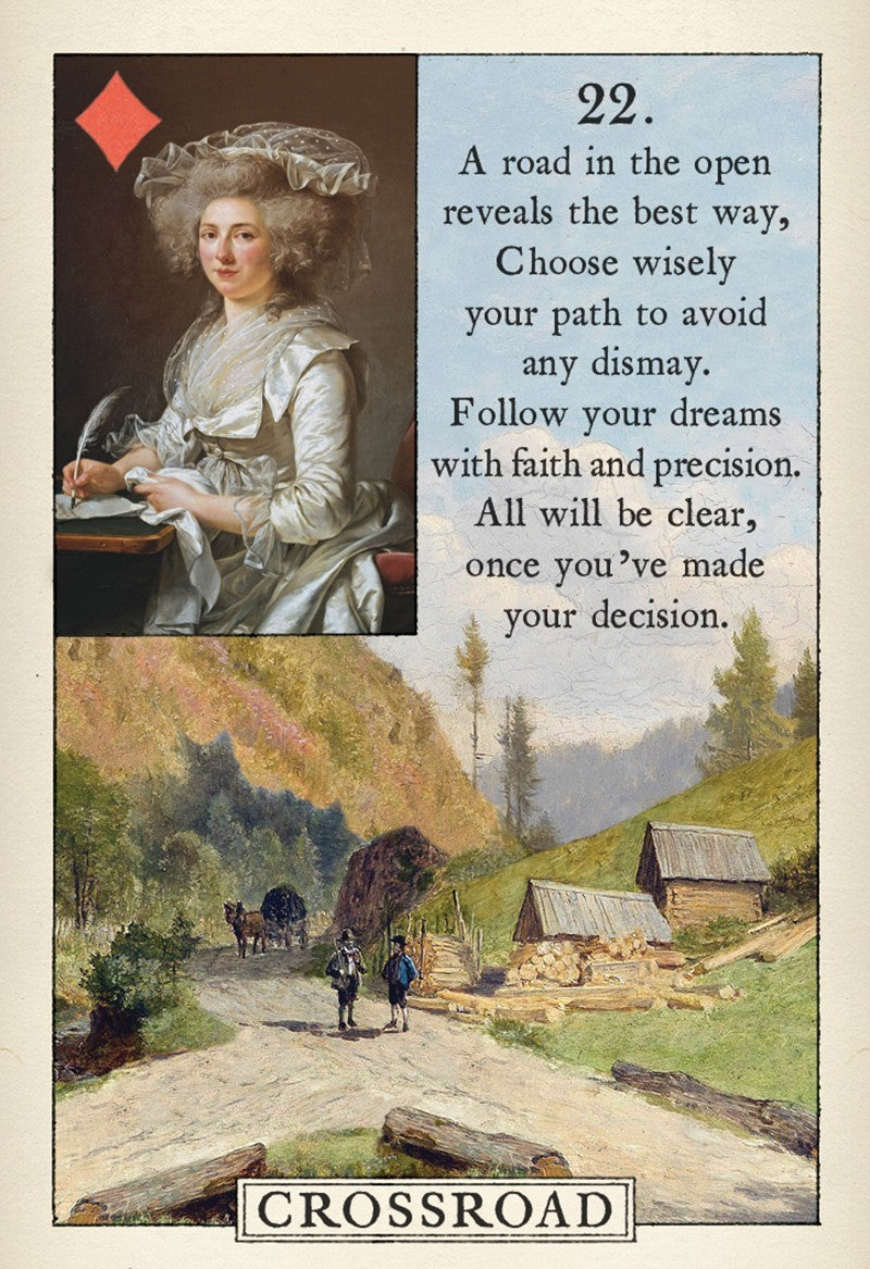 Crossroad card