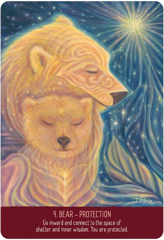 bear, protection card