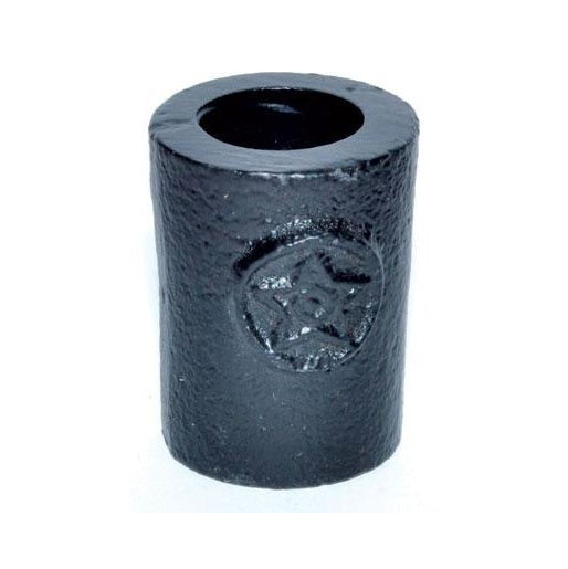 pentagram cast iron chime holder