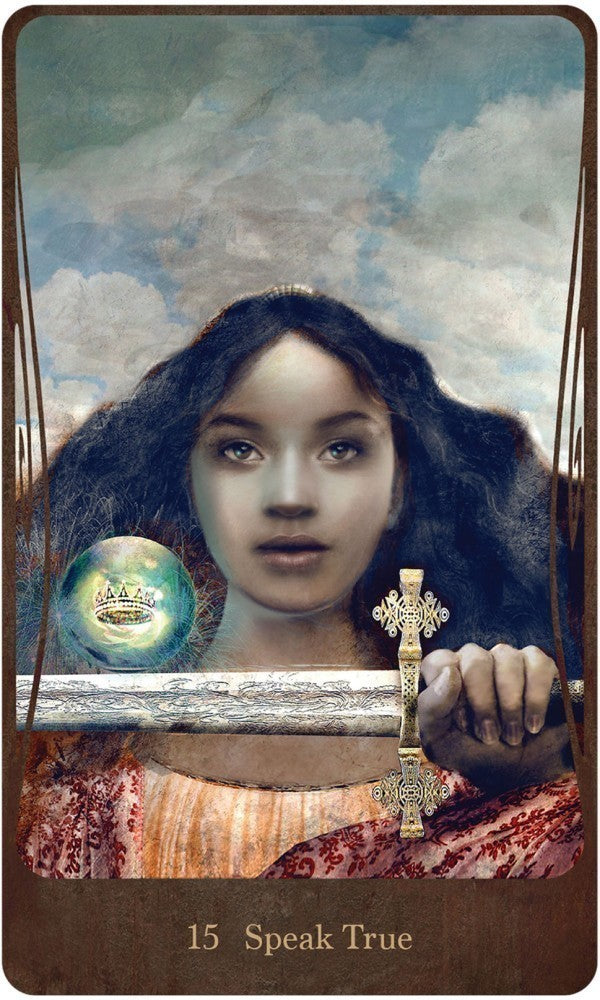 15; speak true card