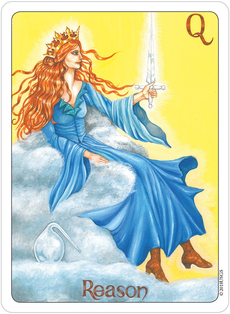 queen of reason card