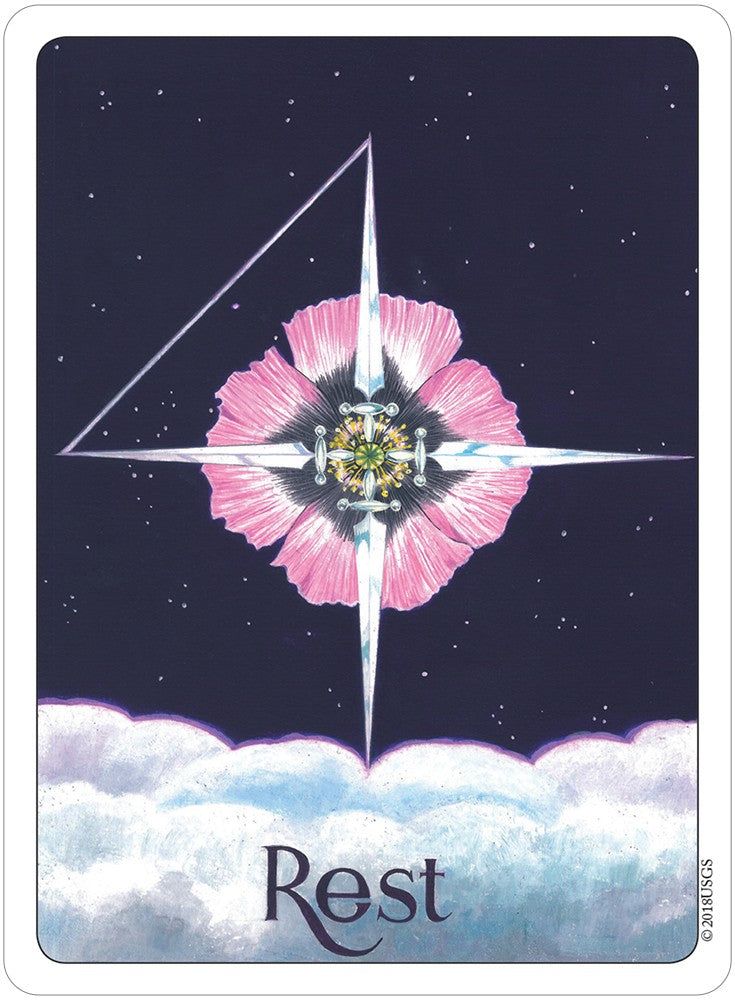 4 of rest card