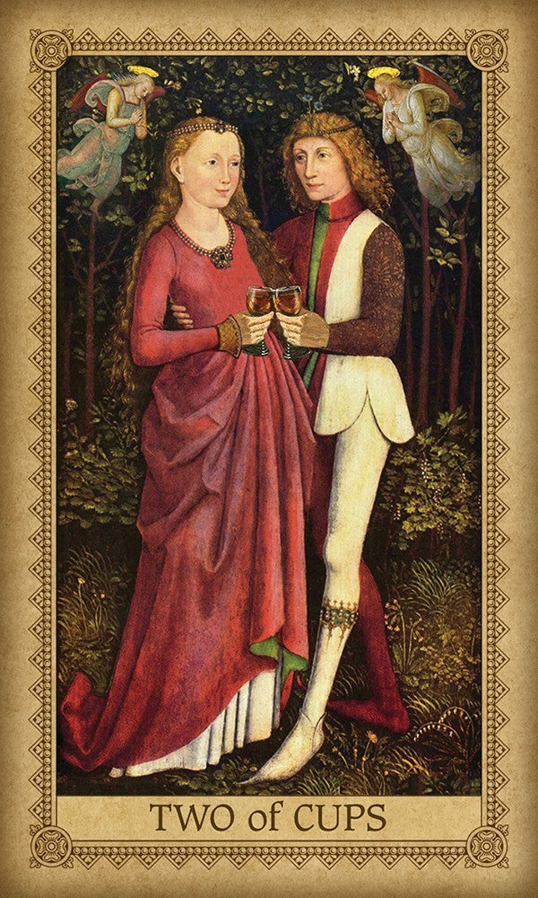 two of cups card