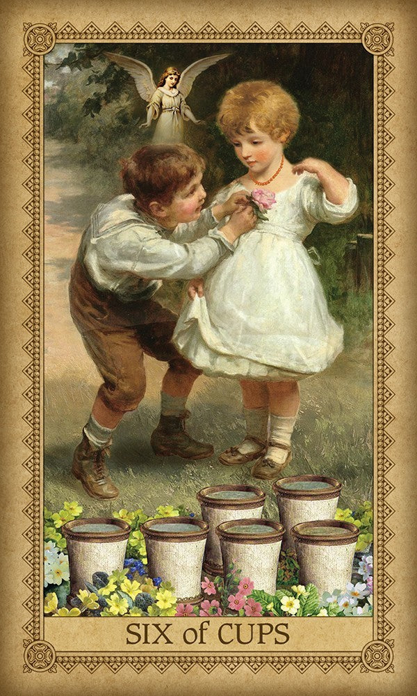six of cups card