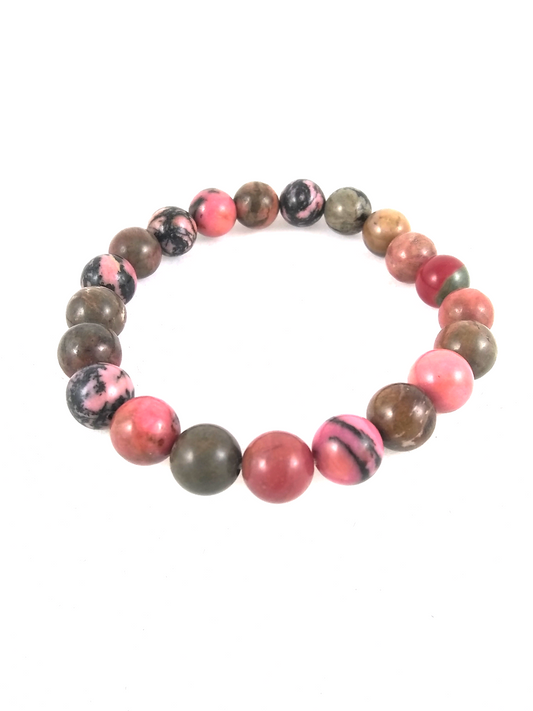 rhodonite bracelet