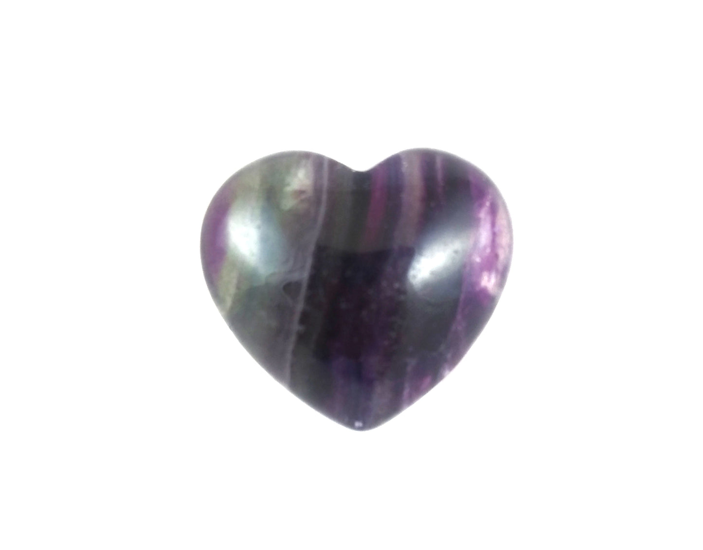 fluorite heart 1.25"