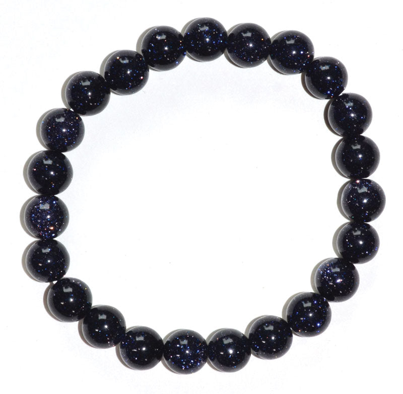 blue goldstone bracelet