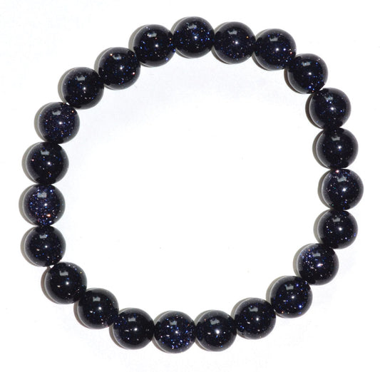 blue goldstone bracelet