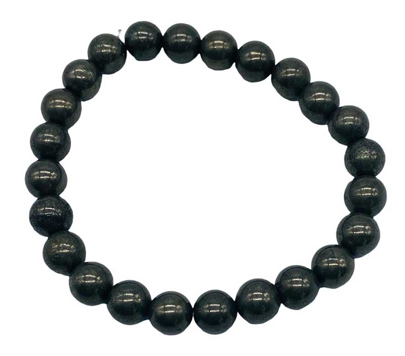 8mm pyrite bracelet