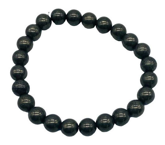 8mm pyrite bracelet
